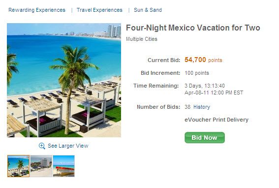 Chasevacationbidding