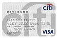 citi dividend visa