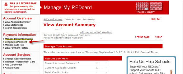 pay my target credit card online image search results